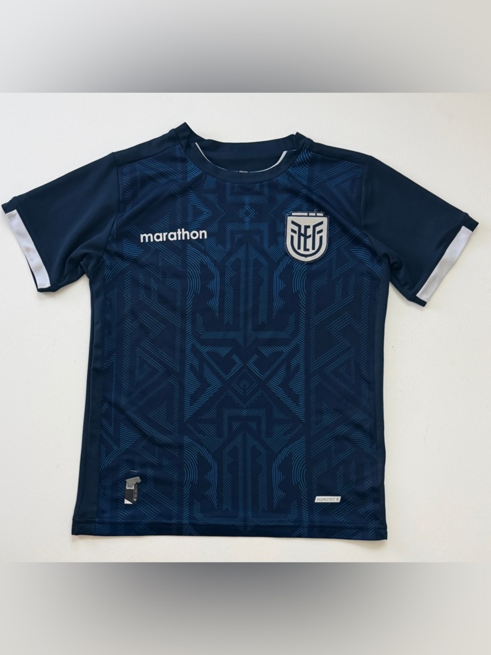 Marathon Men’s Navy Short-Sleeve Soccer Jersey